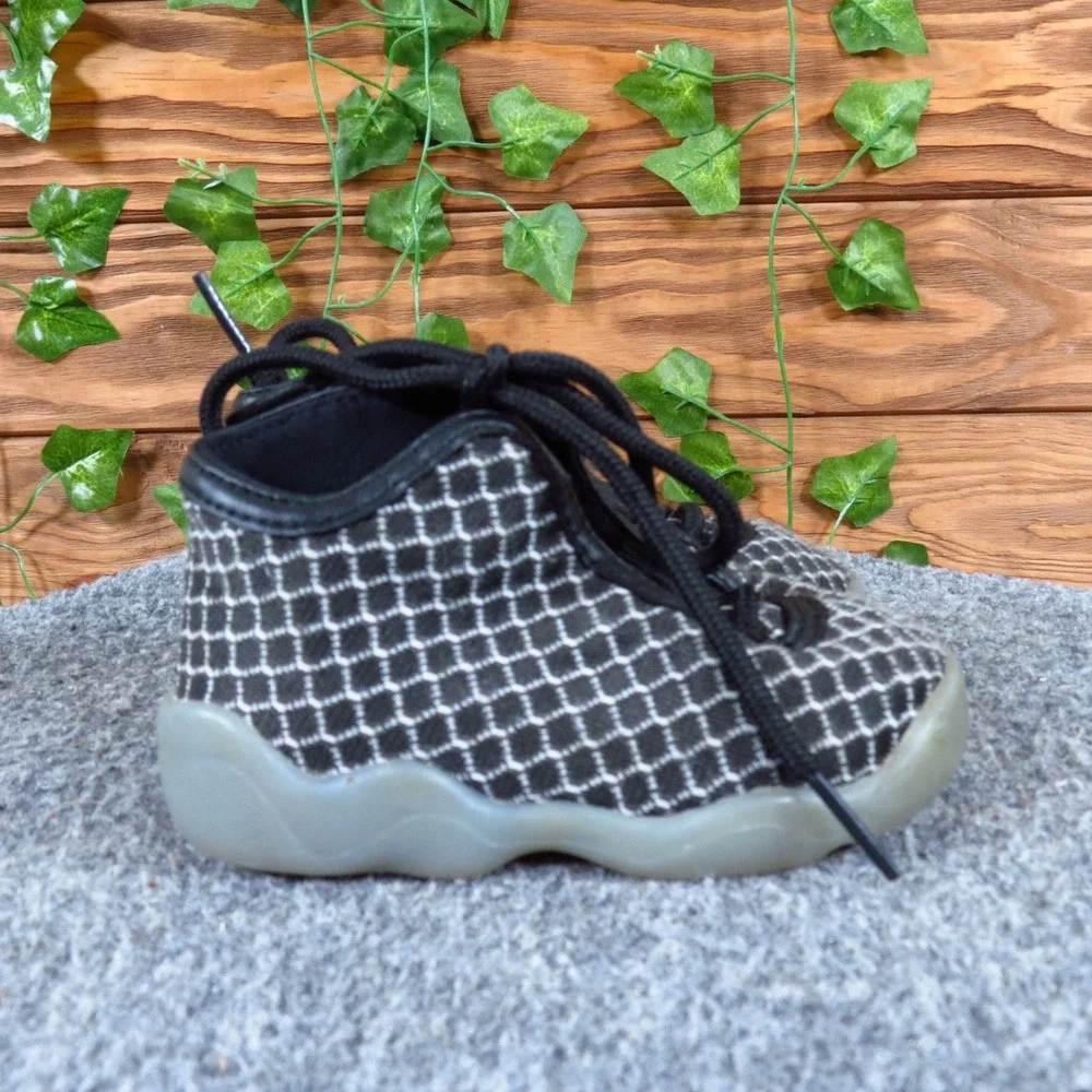 Nike Jordan Horizon Toddler Sneakers Size 5C Basketball Shoes Black White Grey